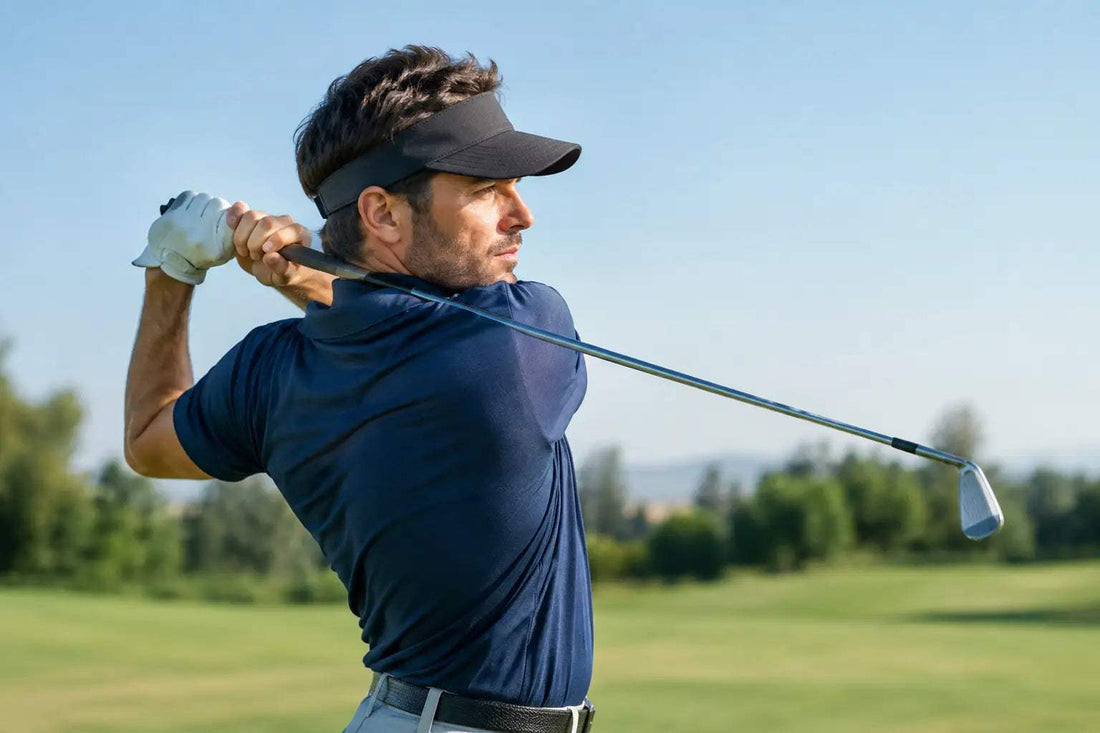 Visor Sun Protection for Left-Handed Golfers