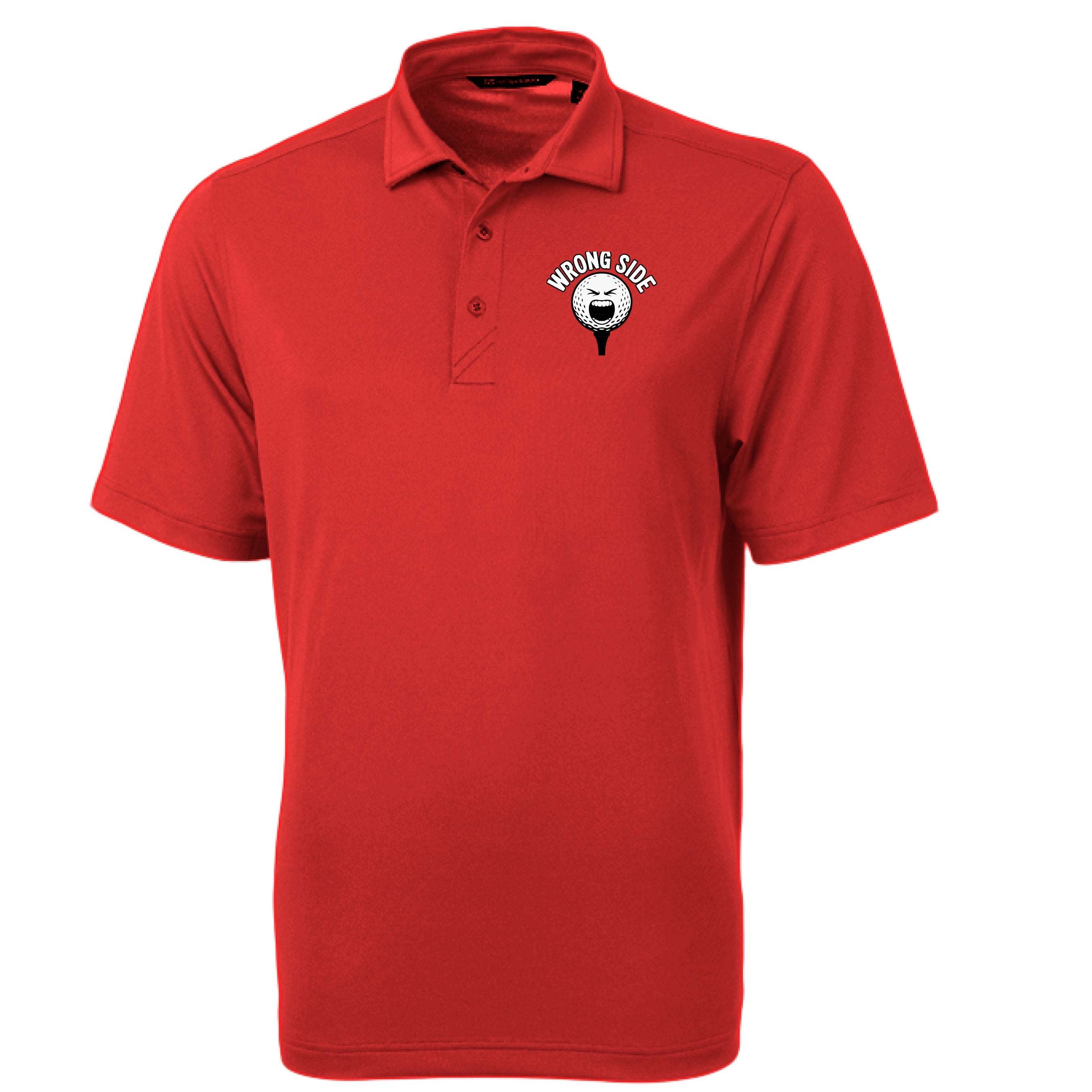 Men's WS Logo Cutter & Buck Virtue Eco Piqué Polo shirt with sustainable fabric and classic golf design