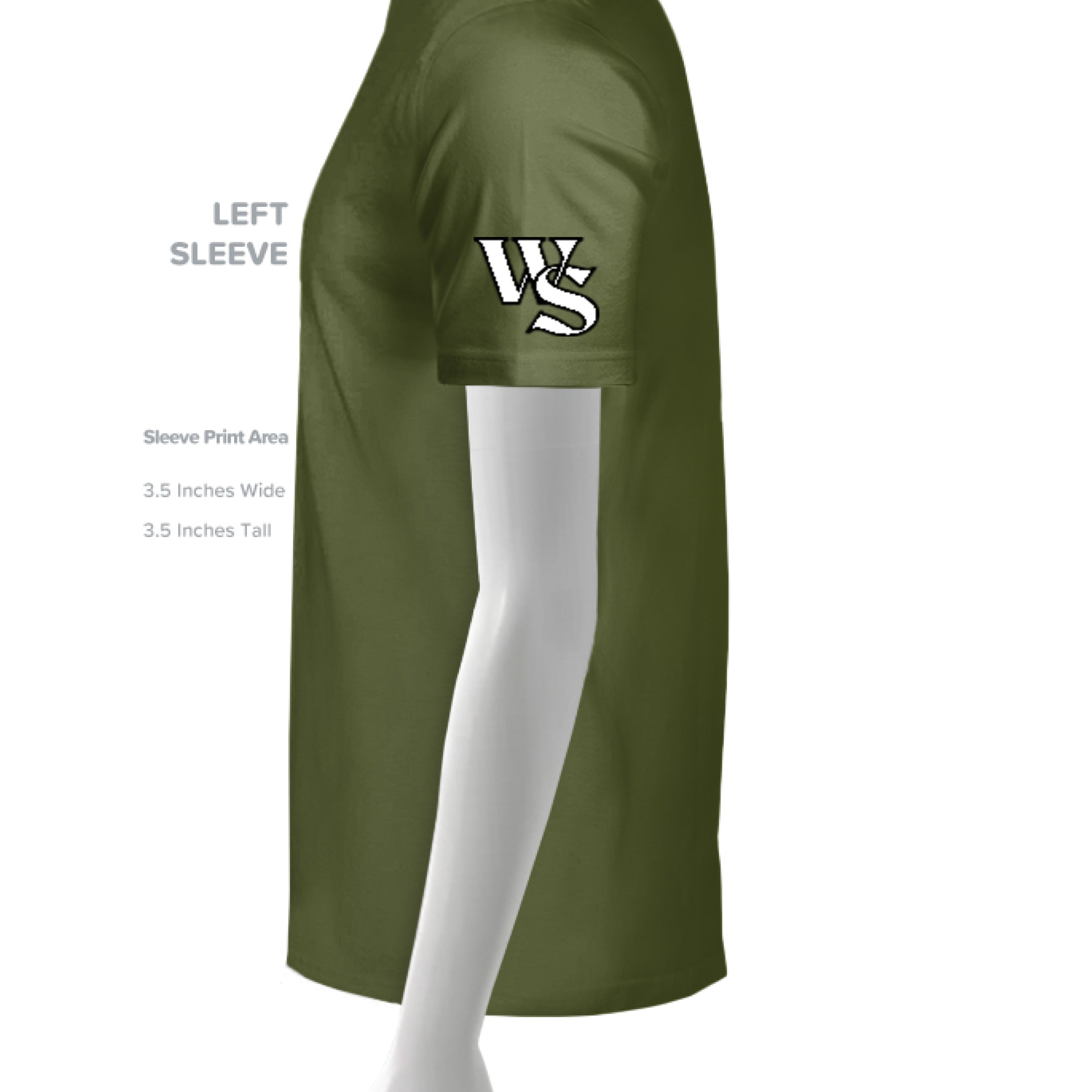 MILITARY GREEN - SLEEVE_LEFT