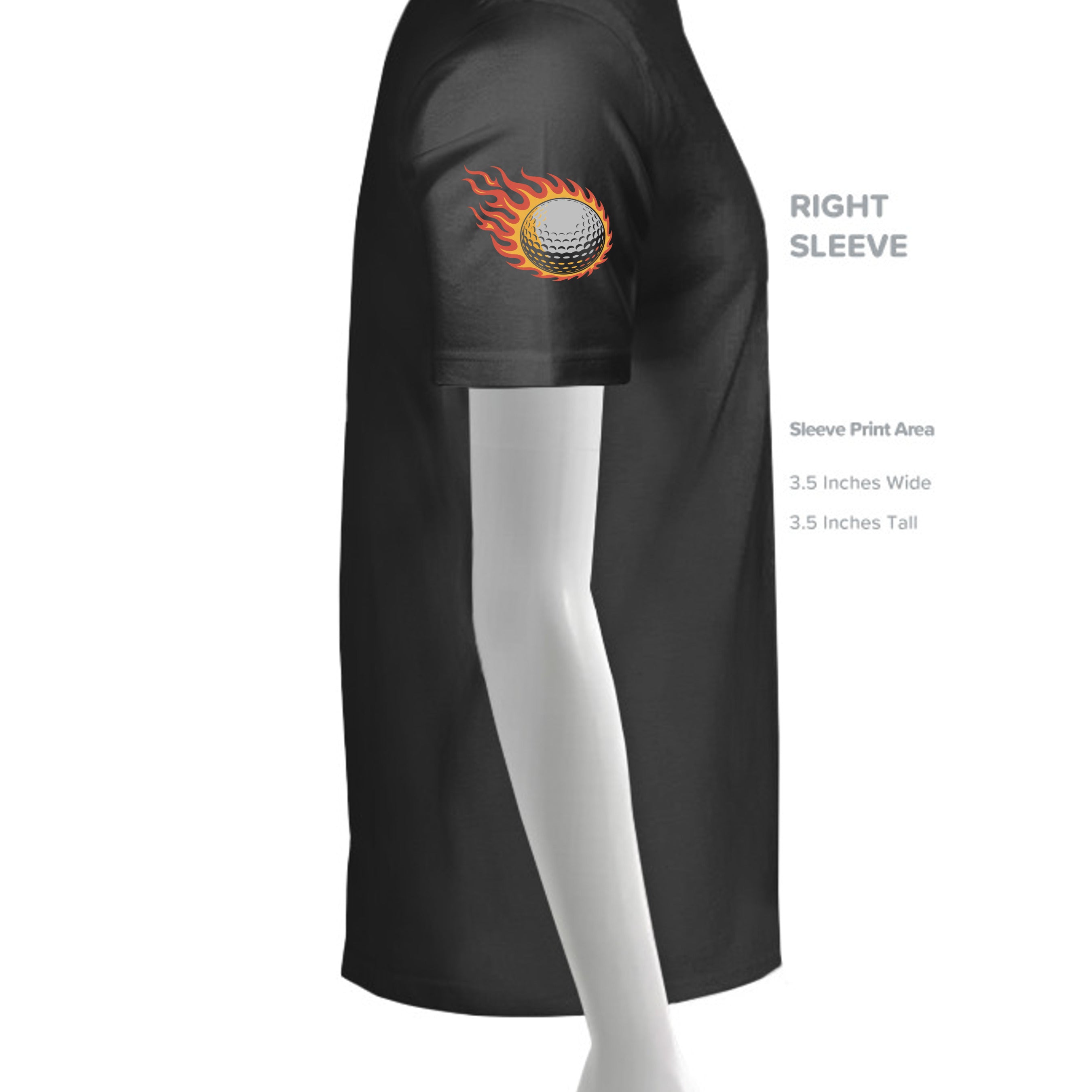 Black/ White - LST307 - SLEEVE_RIGHT