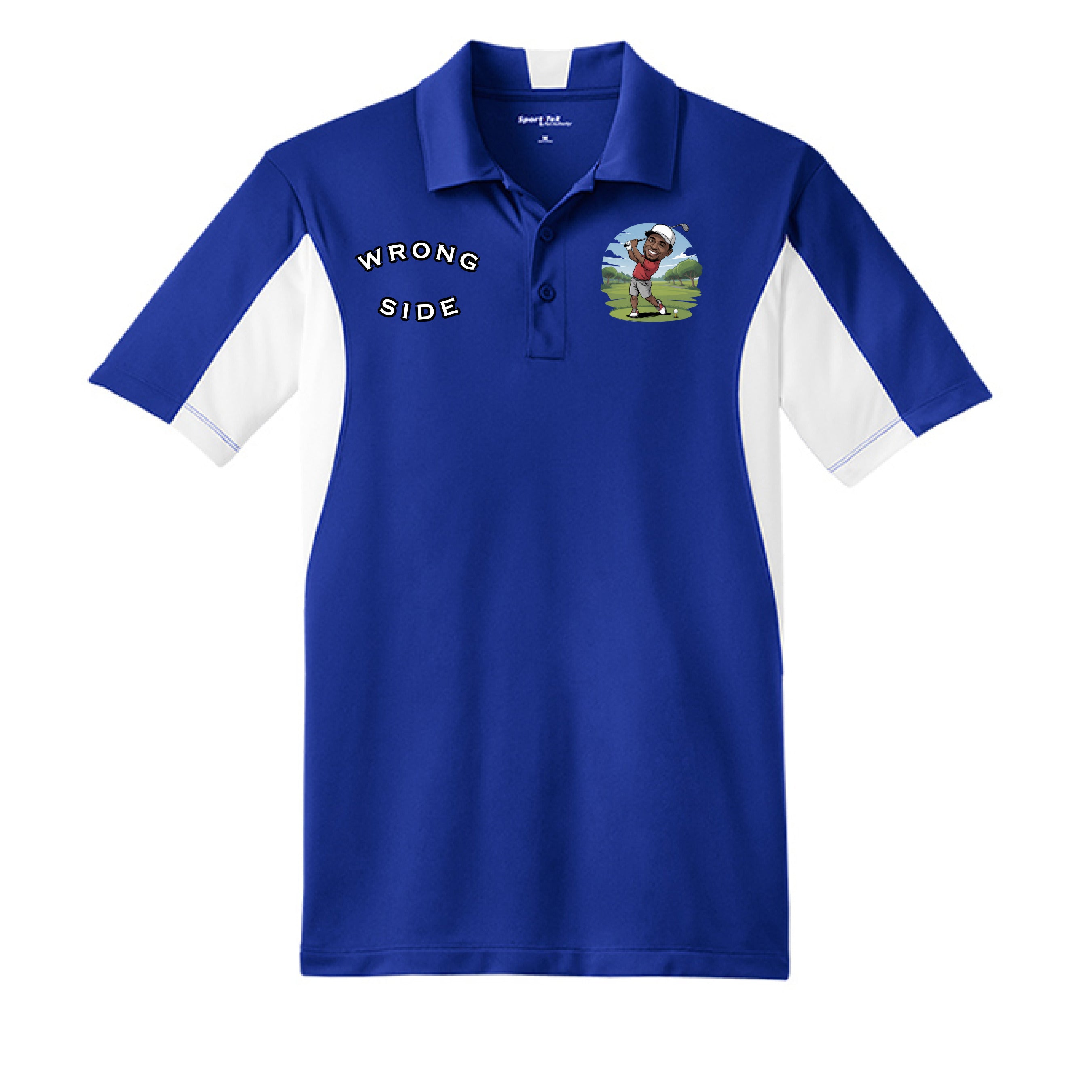 True Royal/ White - FRONT