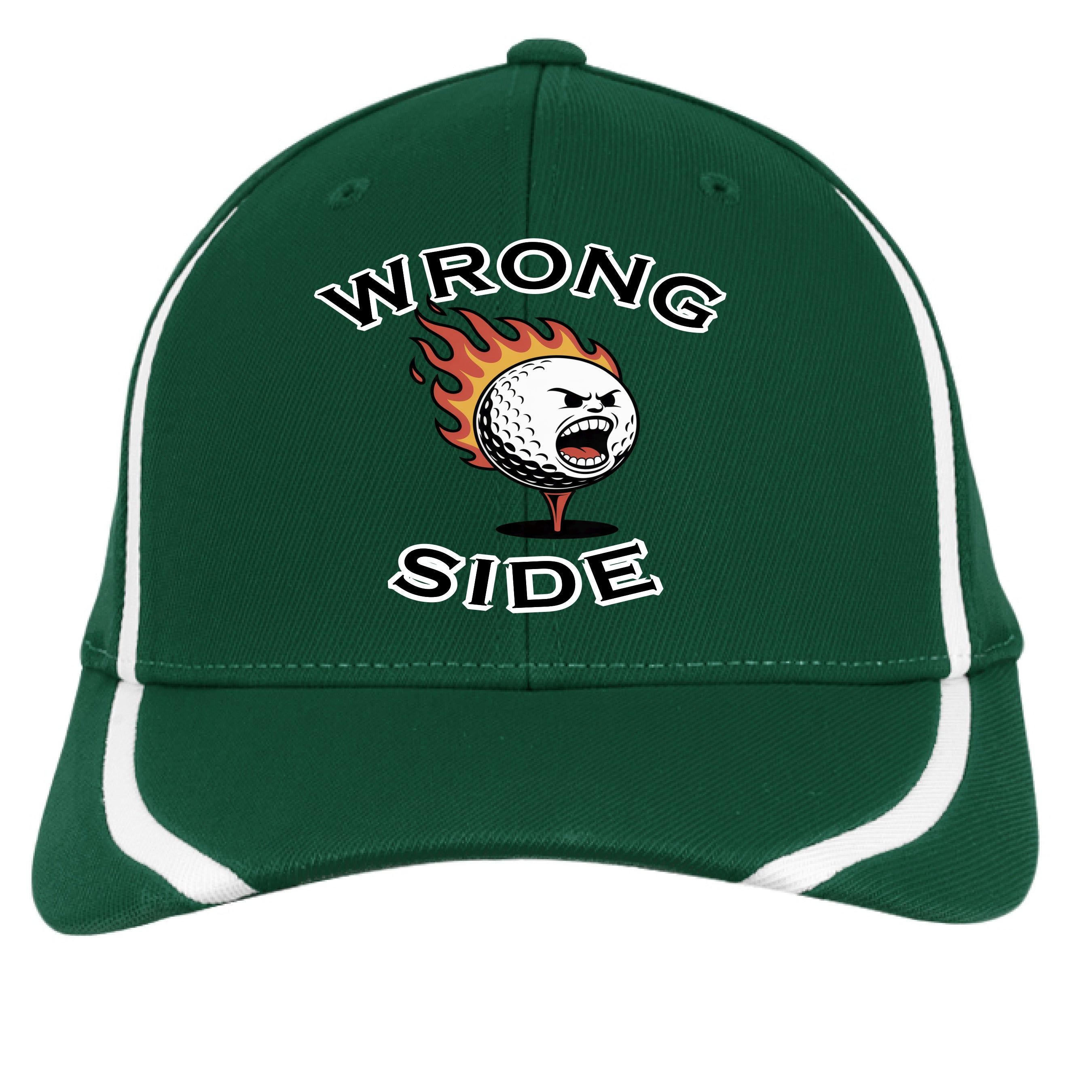 Forest Grn/Wht - FRONT