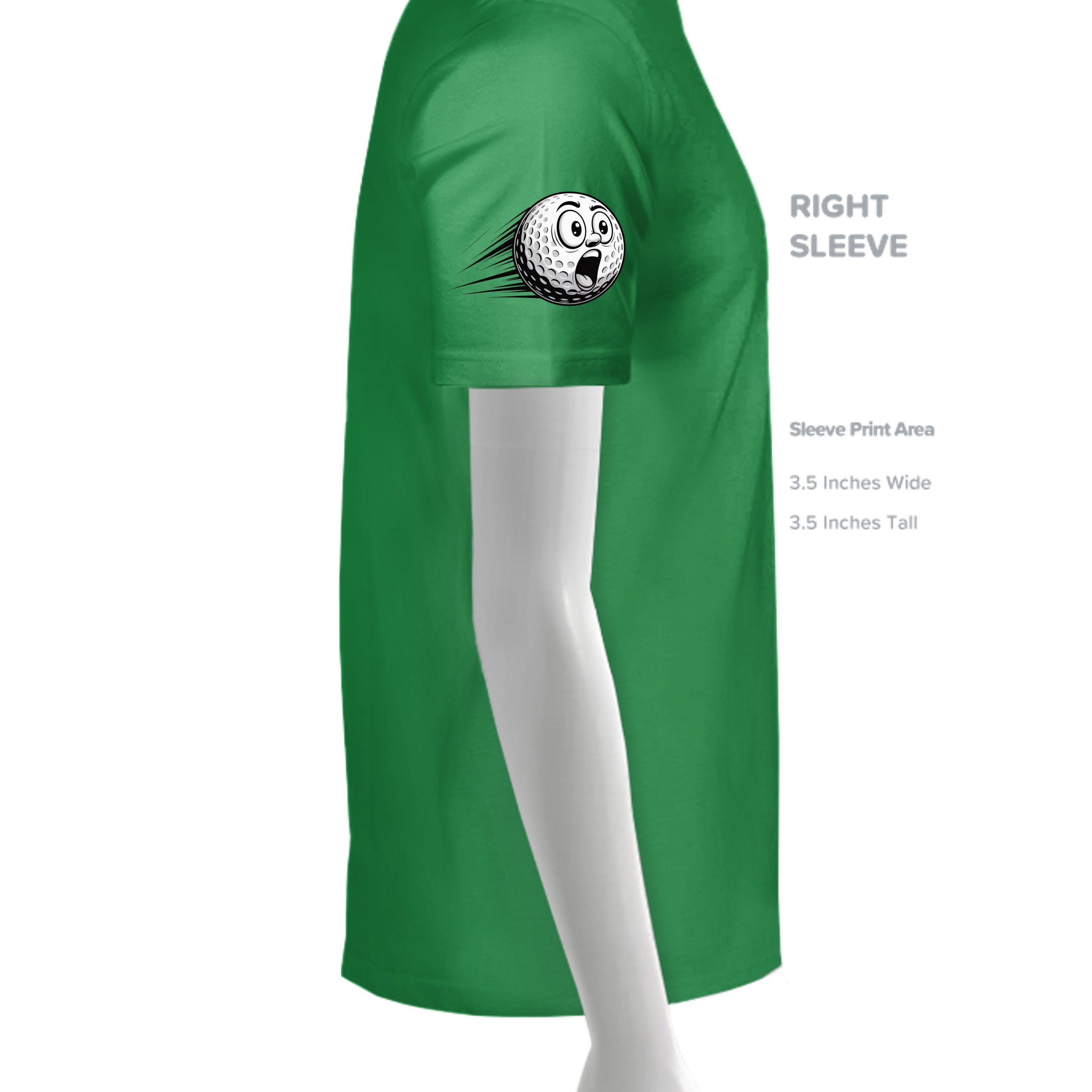 KELLY GREEN - N3142 - SLEEVE_RIGHT