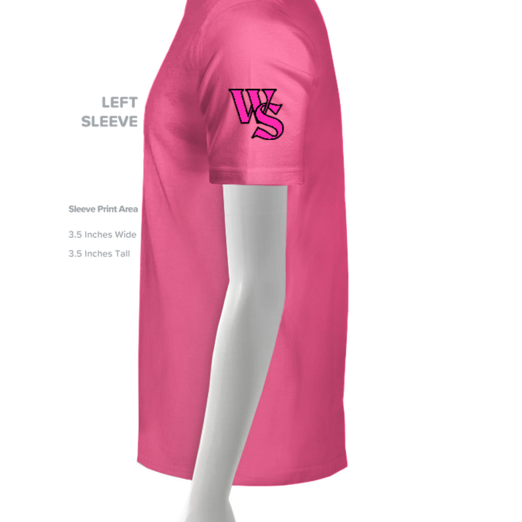 Neon Pink - LST350 - SLEEVE_LEFT