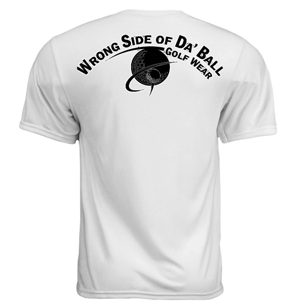 Men's Sweet Swing T Shirt in black, designed for sports with moisture-wicking and UV protection features