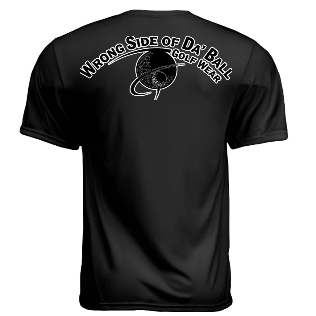 Men wearing Sweet Swing T Shirt, lightweight moisture-wicking UV-protective sports tee for outdoor activities