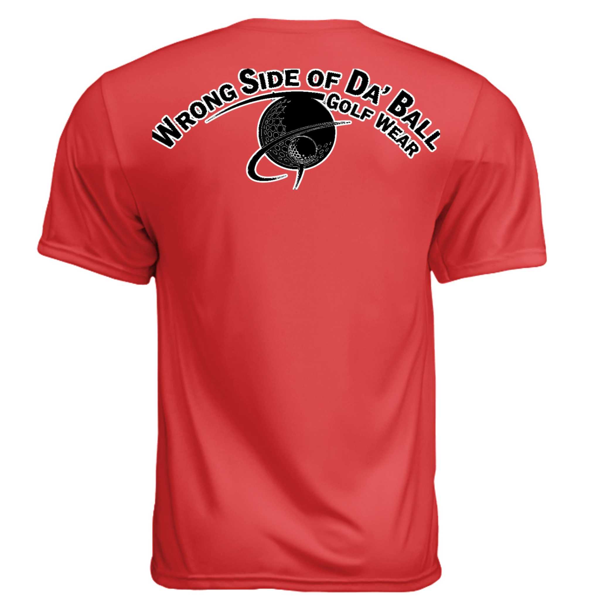 Men's Sweet Swing T Shirt in black, moisture-wicking with UV protection for sports and outdoor activities
